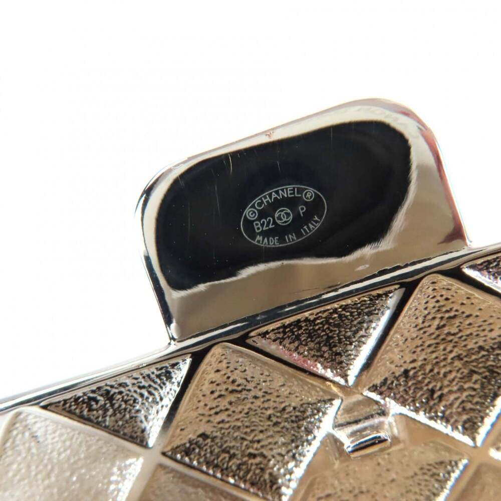 CHANEL Black Leather Logo Pouch - Picture 10 of 11
